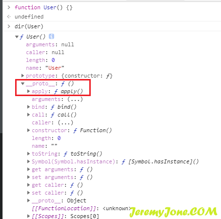 __proto__ apply属性